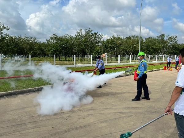 Đào tạo kỹ năng PCCC cho nhân viên bảo vệ